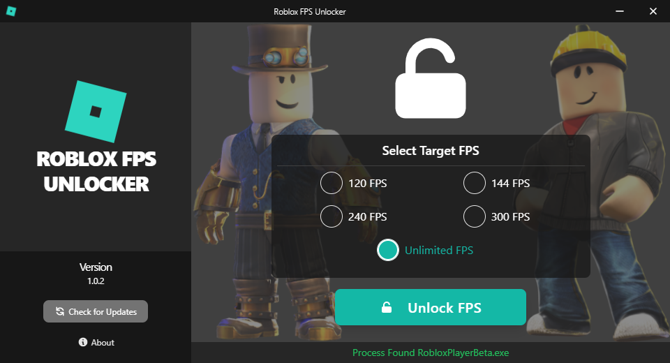 经典澳洲号码结果在线查询 Roblox FPS Unlocker